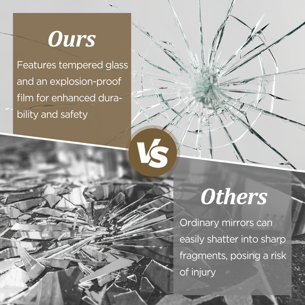 Asymmetrical Decorative Wall Mirror with an Aluminum Frame, Perfect for Use in Bathrooms, Bedrooms, Living Rooms, Cloakrooms, And Entryways